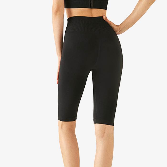 SALE - High Waist Basic Biker Shorts