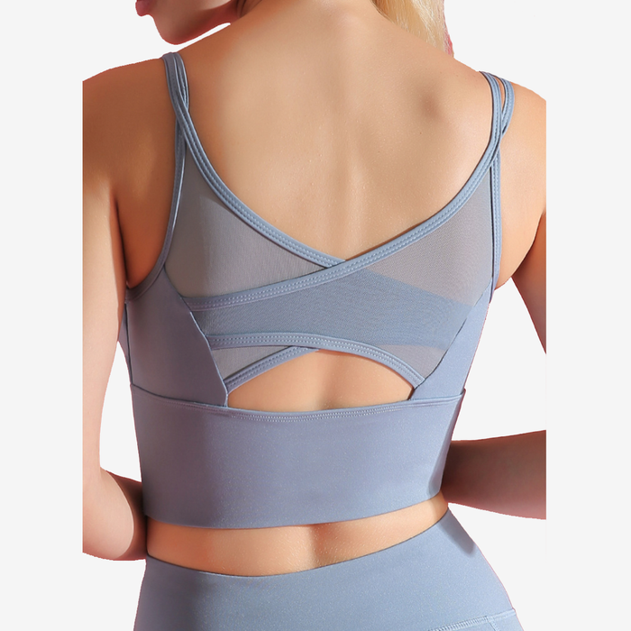 SALE - Mesh Up Yoga Crop Top