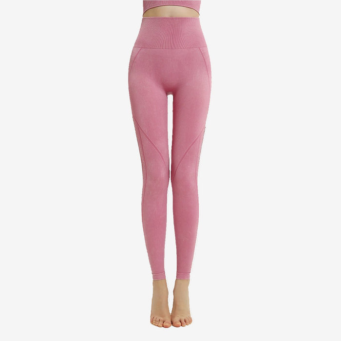 SALE - High Waist Side Mesh Insert Leggings