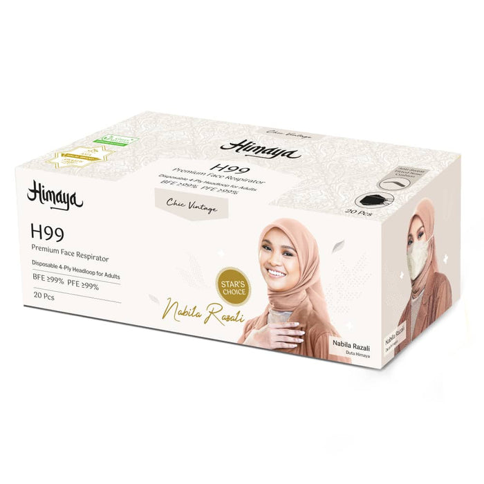 Himaya Premium Hijab Head Loop Medical Face Mask