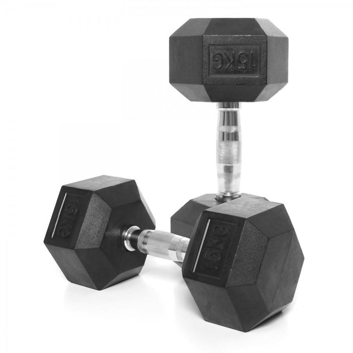 Hexagon Fixed Dumbbell (15Kg)