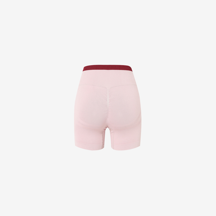 SALE - High Waist Two Tone Detail Shorts