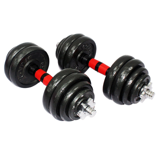 2 in 1 30kg iron Dumbbell