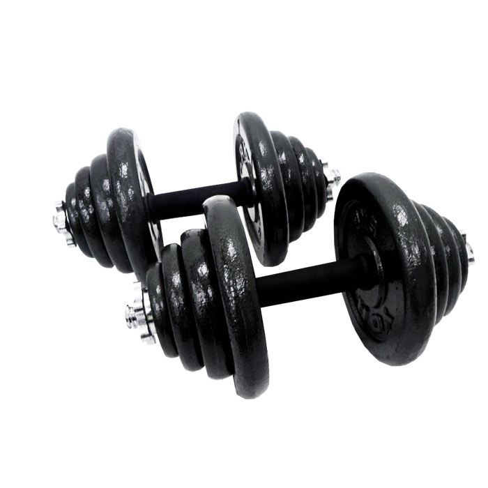 50kg Iron Dumbbell Set