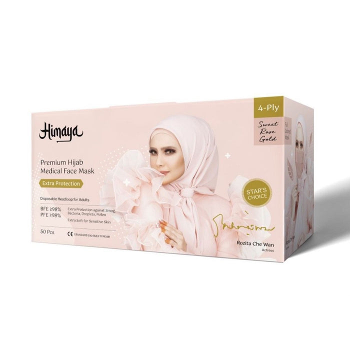 Himaya Premium Hijab Head Loop Medical Face Mask