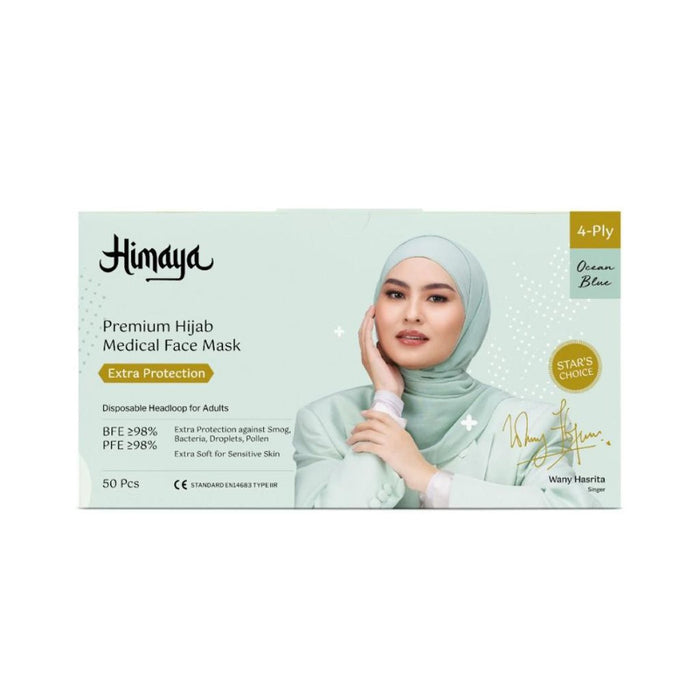 Himaya Premium Hijab Head Loop Medical Face Mask