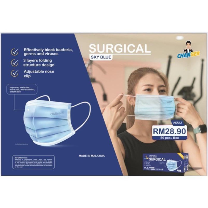 Changer 3ply Medical & Surgical Face Mask by Chan Peng Soon