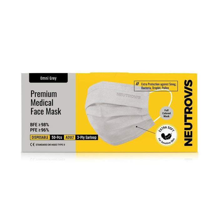 Neutrovis 3ply Premium Medical Face Mask