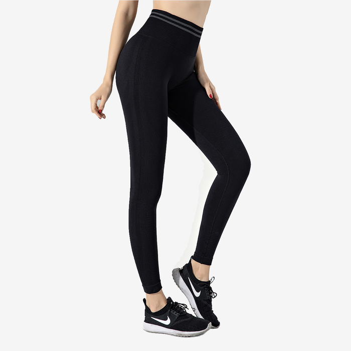 SALE - Laure High Waist Double Stripes Leggings