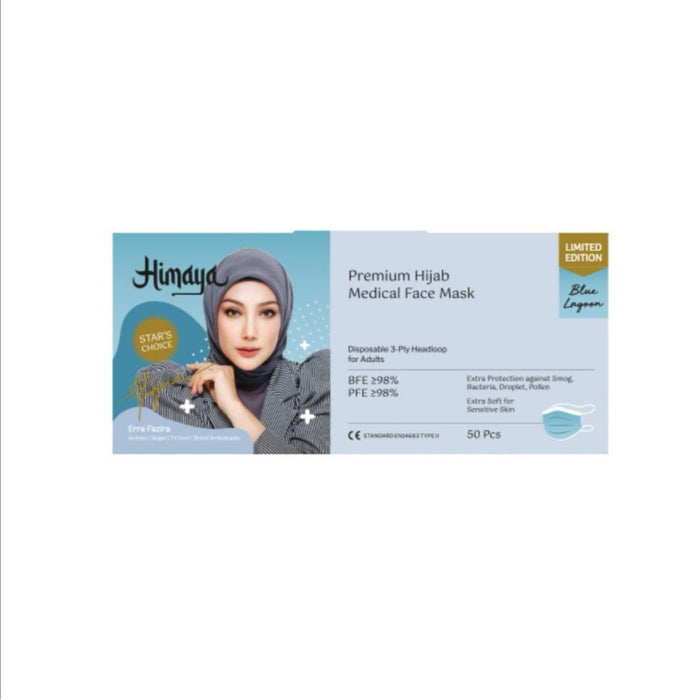 Himaya Premium Hijab Head Loop Medical Face Mask