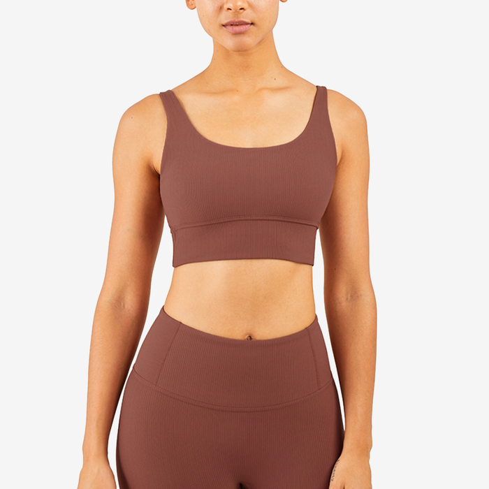 SALE - Square Neckline Ultra Comfy Sports Bra