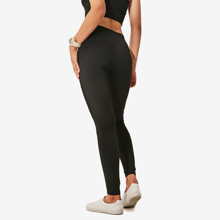 Cross Mesh Detail Legging