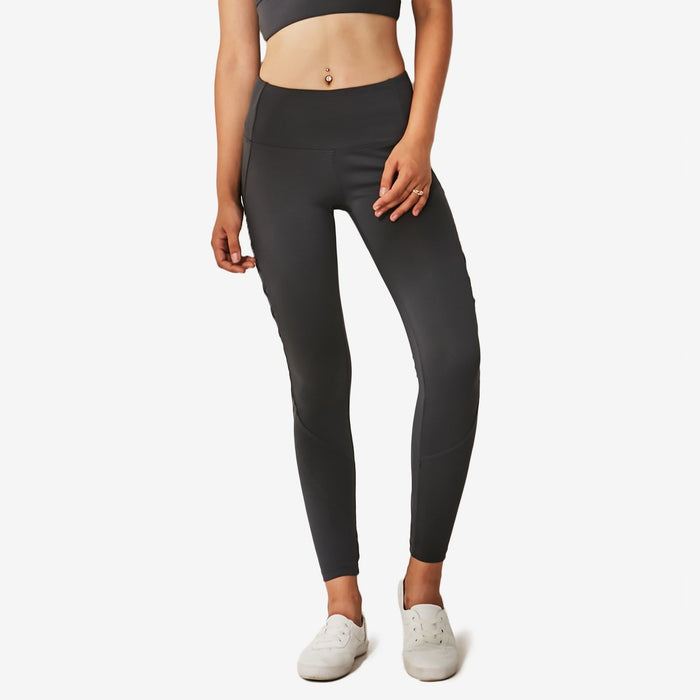 Cross Mesh Detail Legging