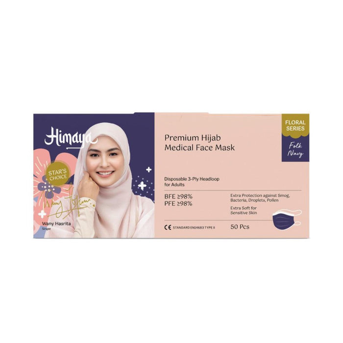 Himaya Premium Hijab Head Loop Medical Face Mask