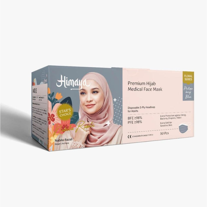 Himaya Premium Hijab Head Loop Medical Face Mask