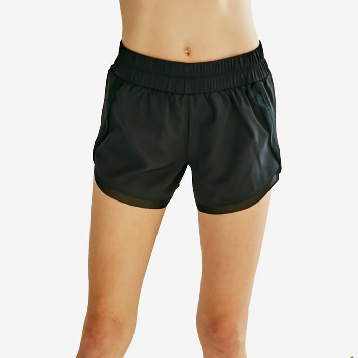 Mesh Trim Shorts