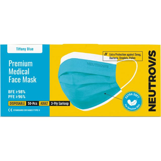 Neutrovis 3ply Premium Medical Face Mask