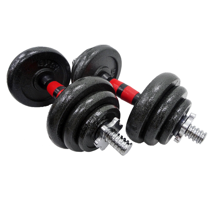 2 In 1 20kg Iron Dumbbell