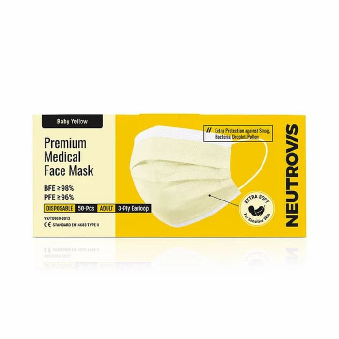 Neutrovis 3ply Premium Medical Face Mask