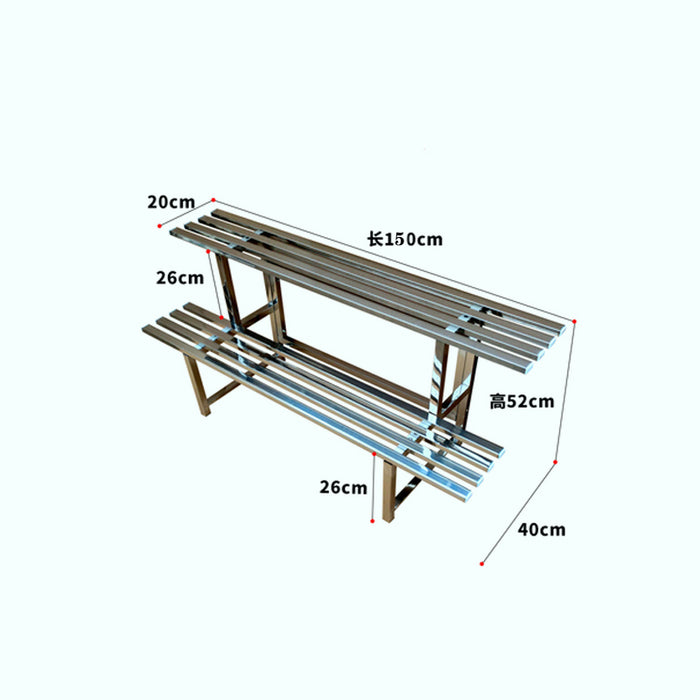 304 Stainless Steel Flower Rack Rak Bunga Bertingkat Rak Plant Rack Stand Pasu Bunga Pokok Bunga Outdoor