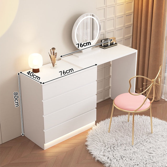 Chest Drawer Bedside Table Putih Storage Multi-layer Wood Wardrobe Locker Nordic Drawer Cabinet Bedroom Storage Bedside